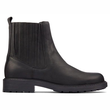 Black chelsea boots clarks online